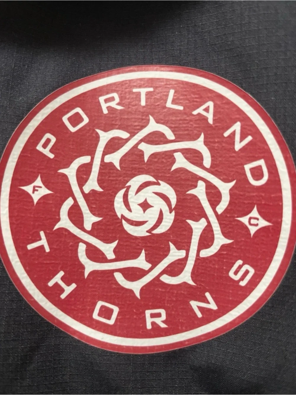 Nike Kids Black Hooded Jacket Portland Thorns